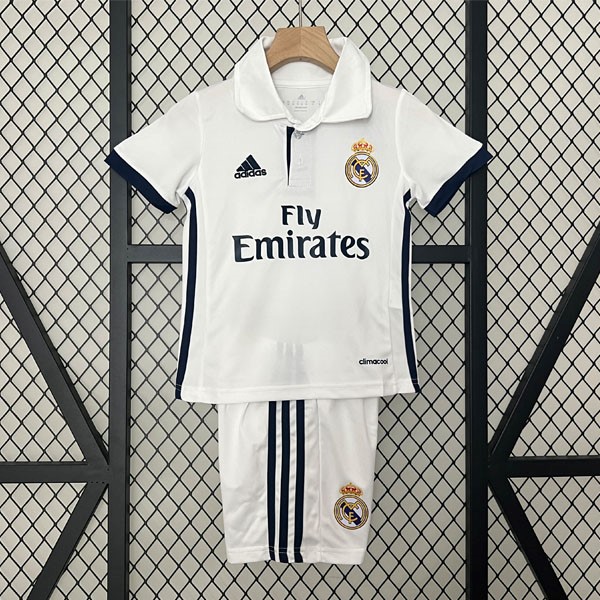 Camiseta Real Madrid Replica Primera Ropa Retro Niño 2016 2017